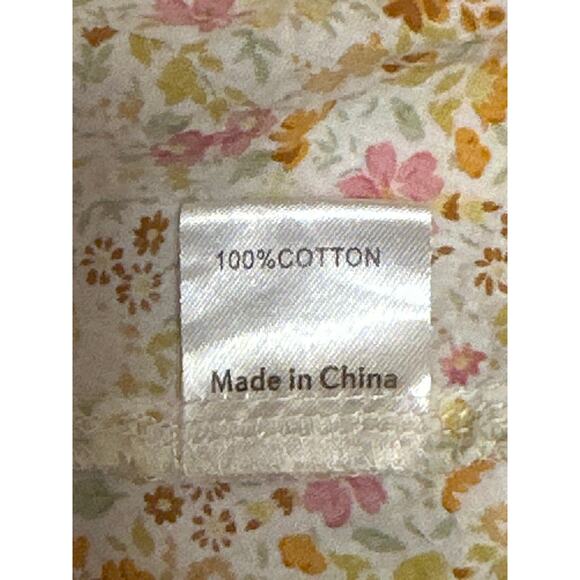 Princess Polly Multicolor Floral Tie Back Puff Sleeve Mini Fit & Flare Dress 8 - Picture 4 of 4